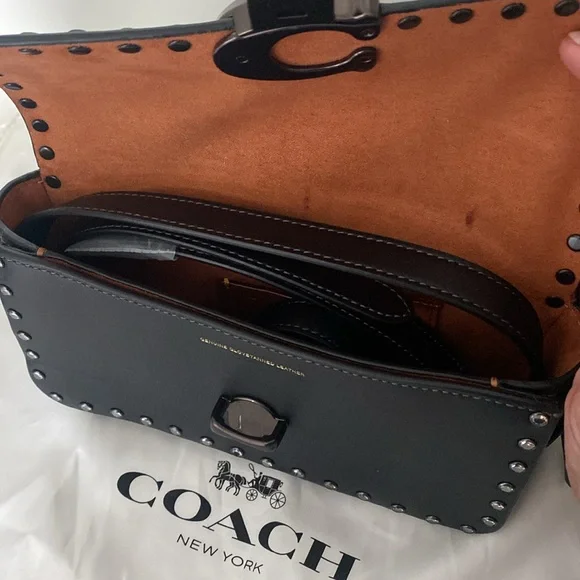 Coach Studio Bag 20 With Crystal Rivets - Picture 5 of 6